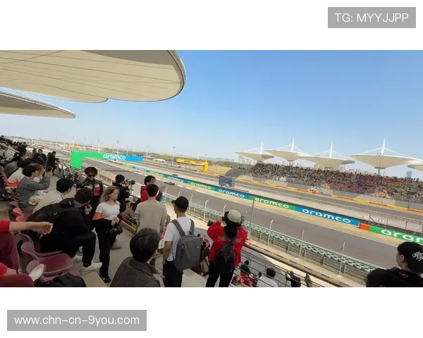 F1看台粉丝举旗点燃现场氛围